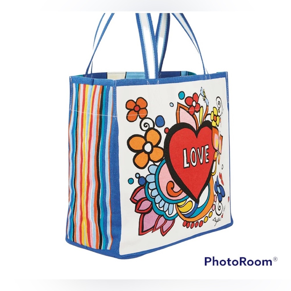 Brighton Power of Love Canvas Tote